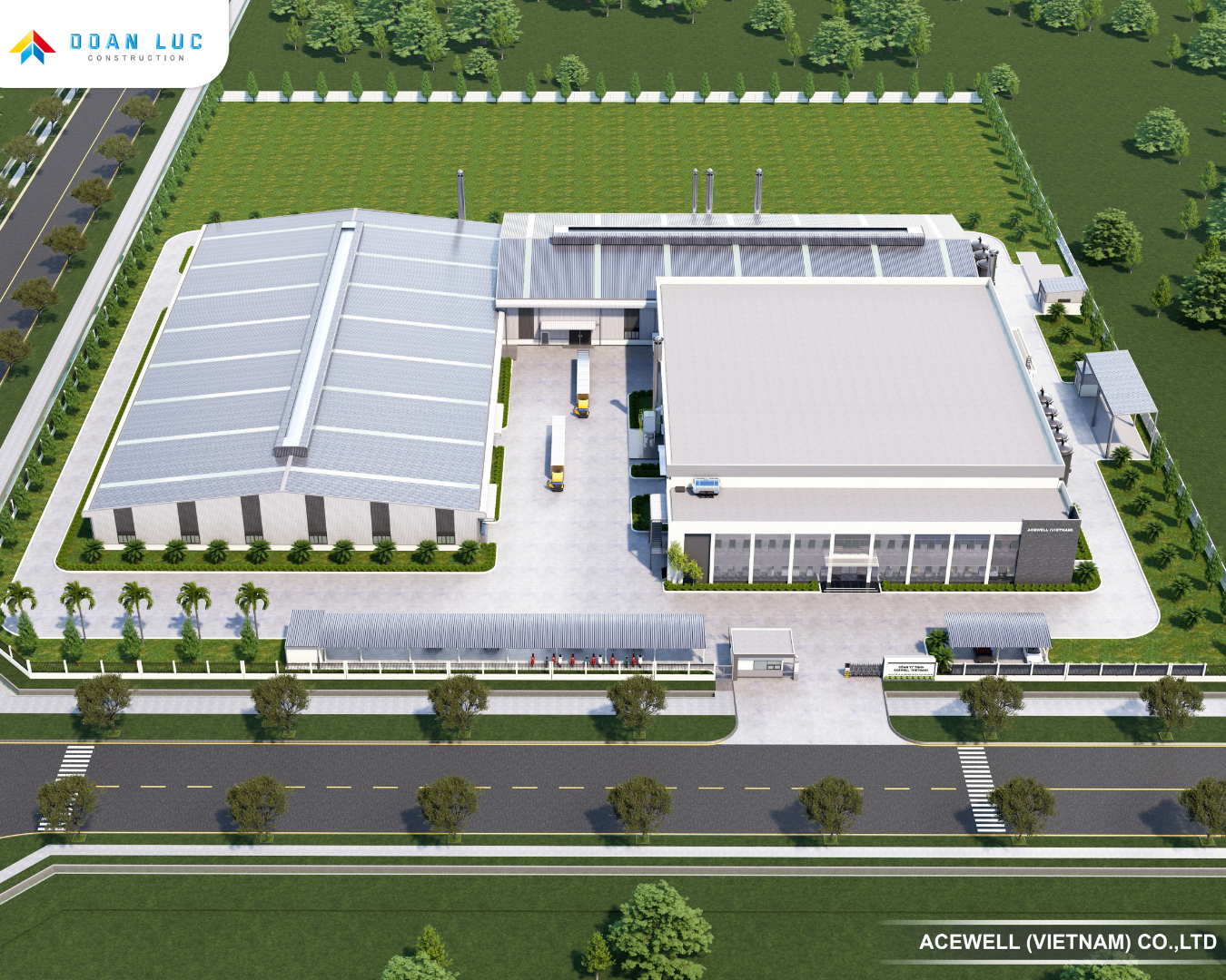 Hình ảnh 3D dự án